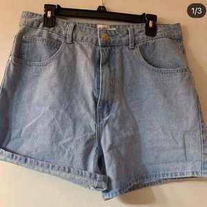 Princess Polly High Waisted Jean Shorts